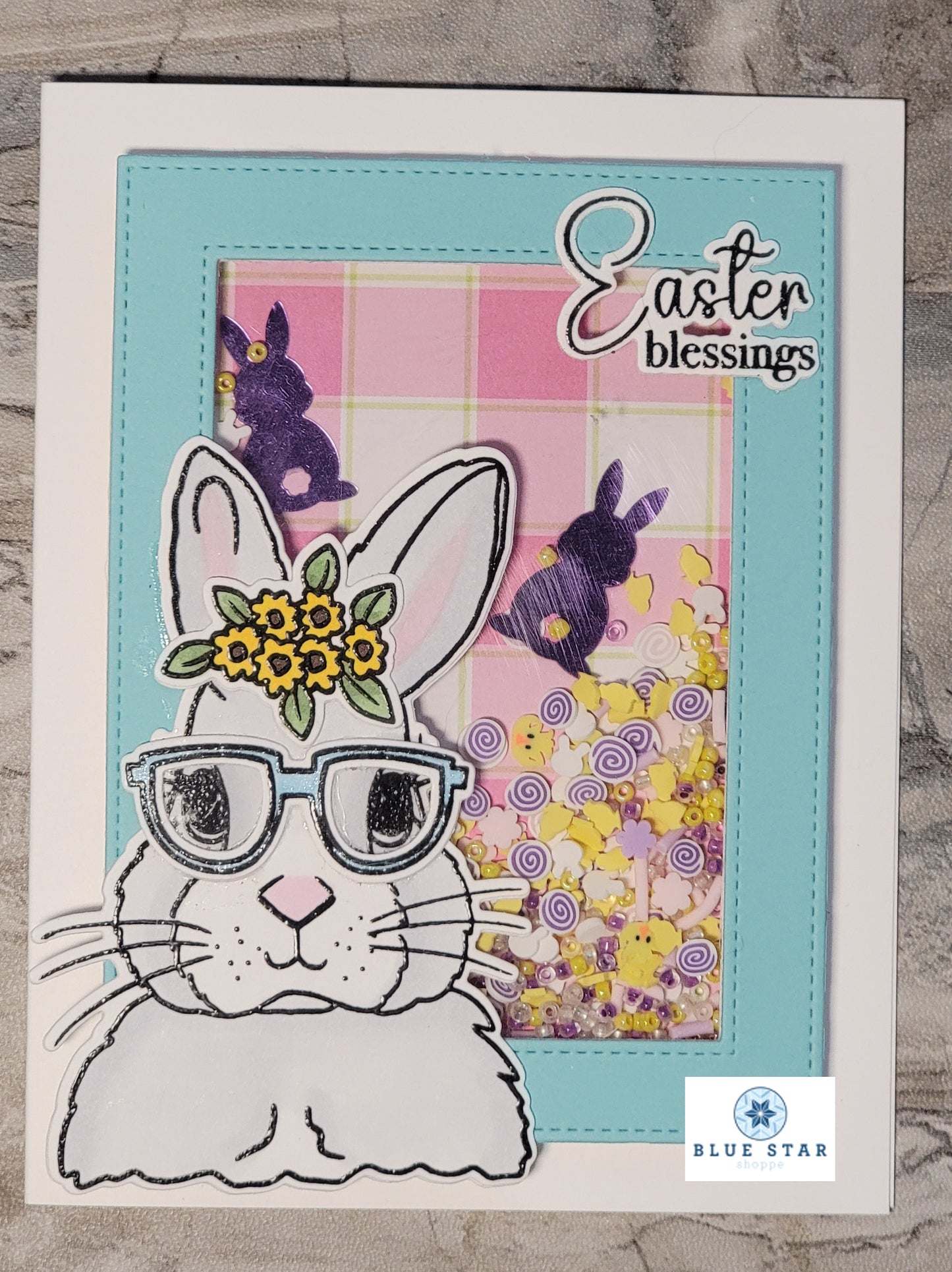 Easter blessings Shaker Cards