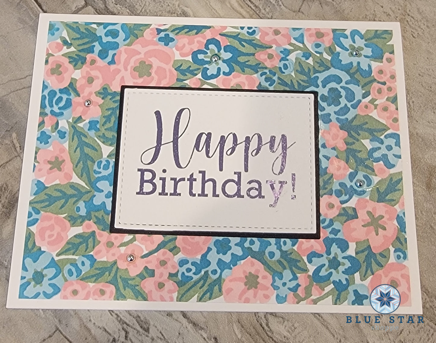 Birthday Wishes - Happy Birthday - Floral background