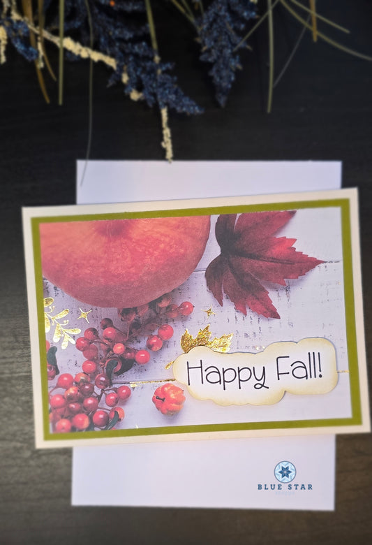 Happy Fall - Clean and Simple