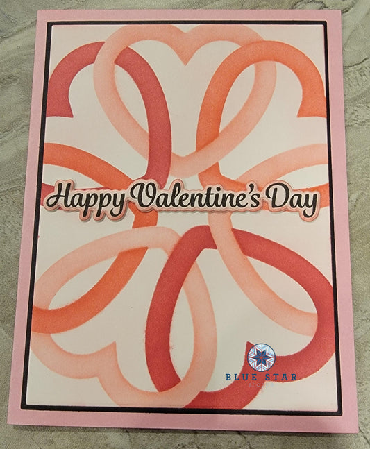 Happy Valentine's Day - Interlocking Hearts