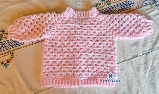 Pink Baby Sweater (3-6 months)