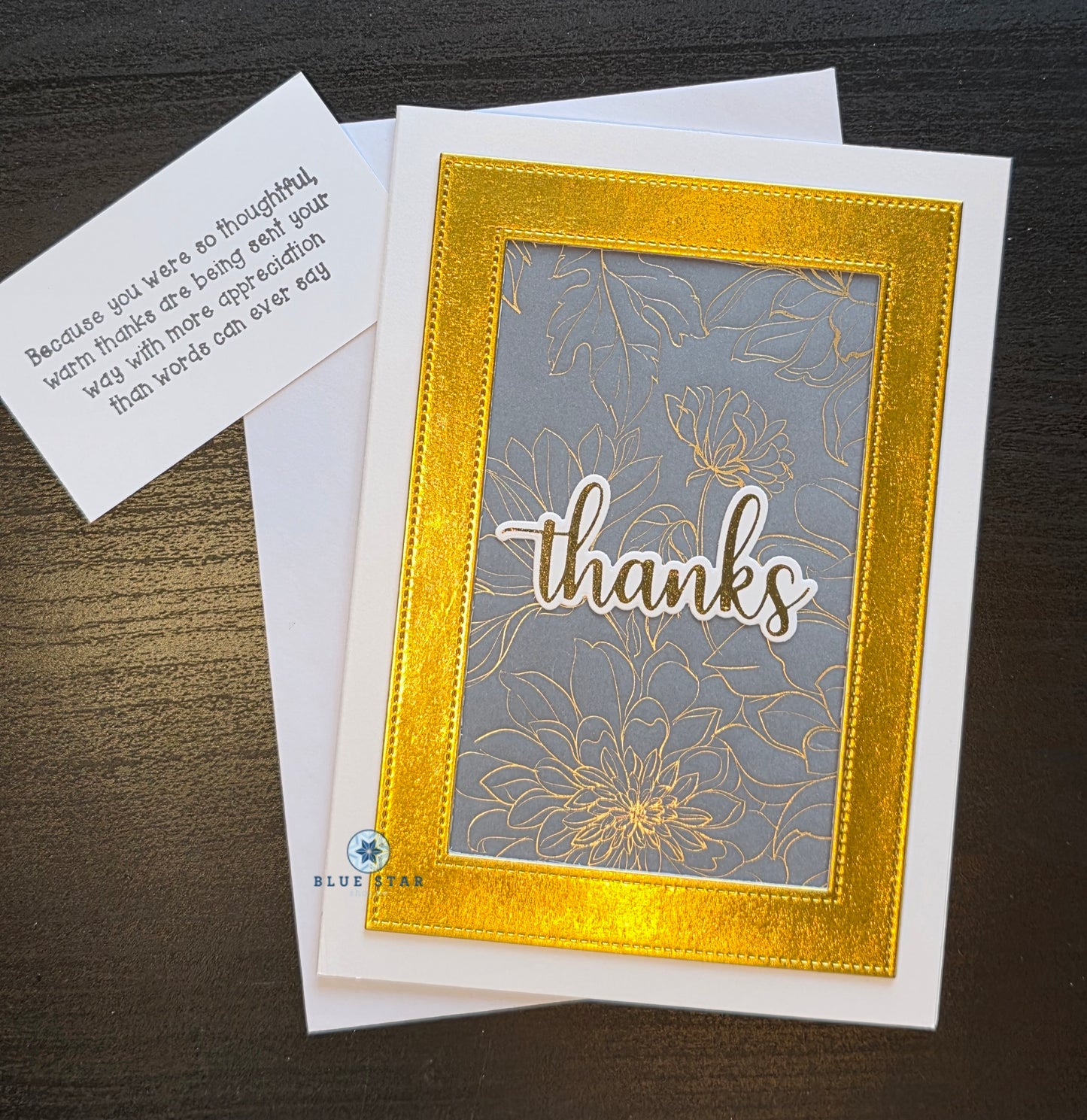 Thanks - Gold Vellum