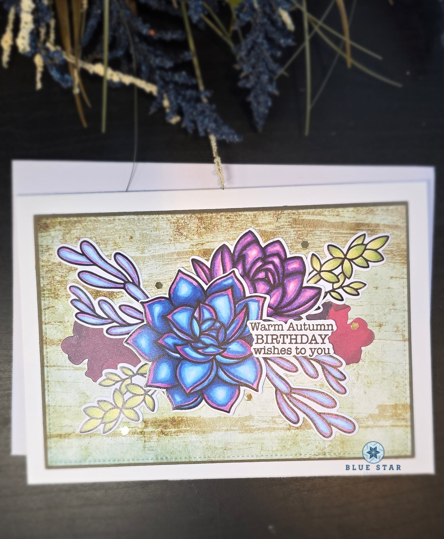 Autumn Birthday - 5x7 card