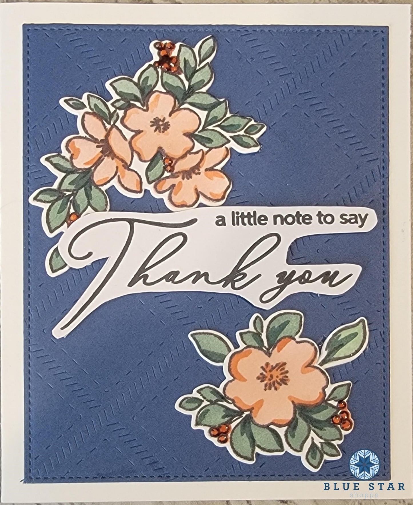 a little note to say Thank you