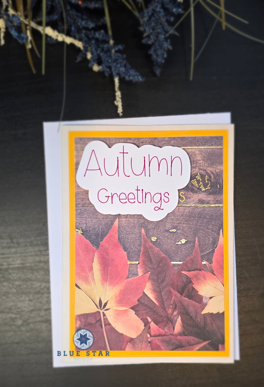 Autumn Greetings - Clean and Simple