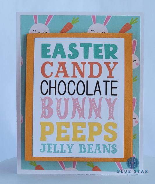 Easter Candy Chocolate Bunny Peeps Jelly Beans