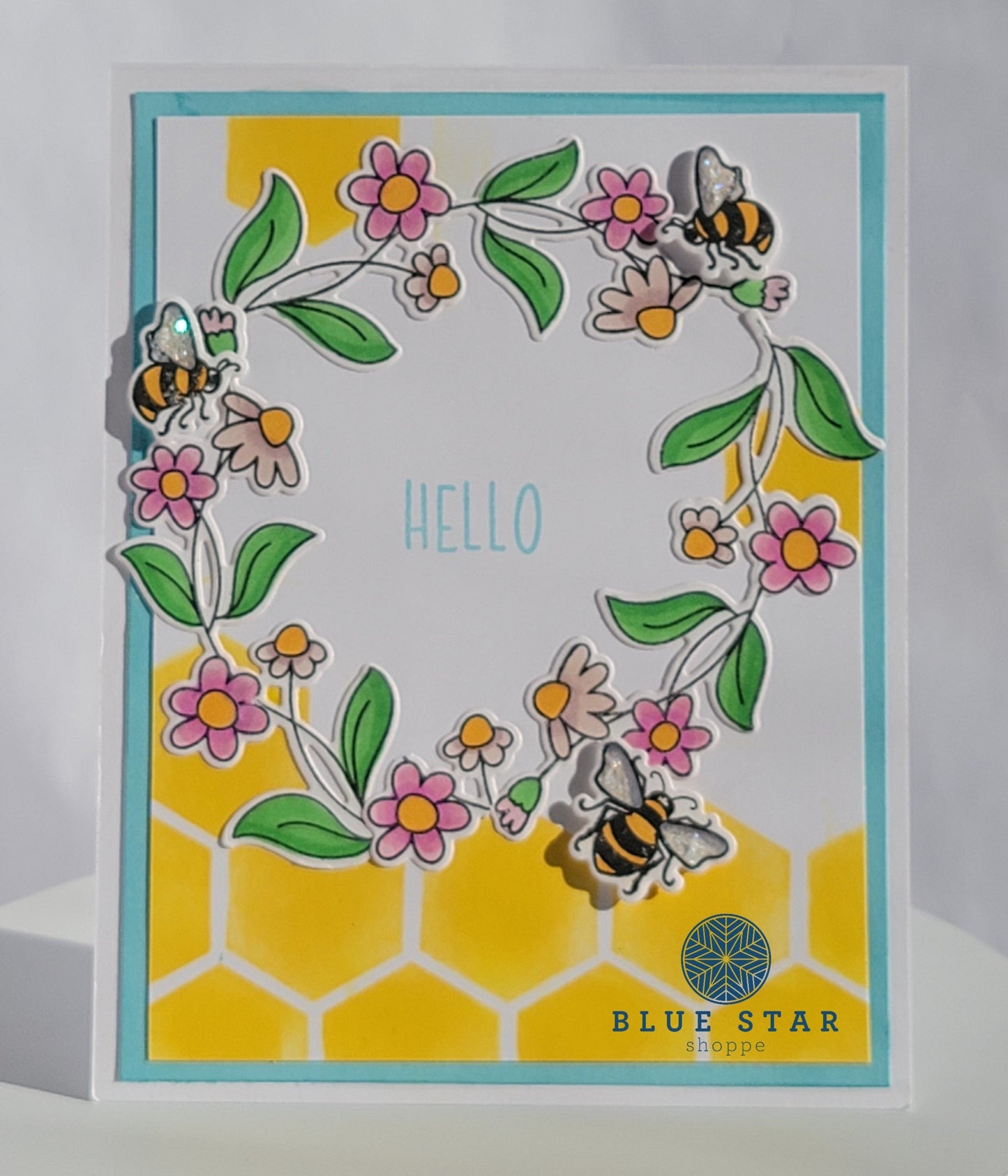 Hello (bees and honeycomb)
