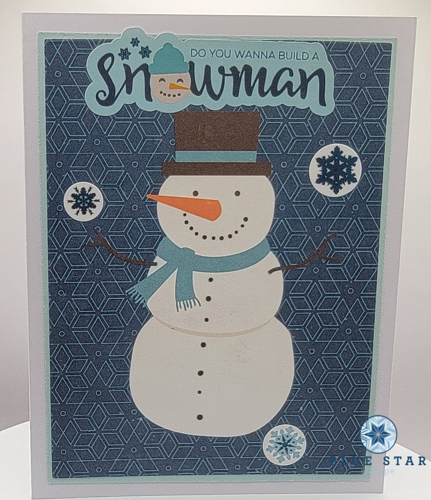 Winter Themed set of 8 greeting cards
