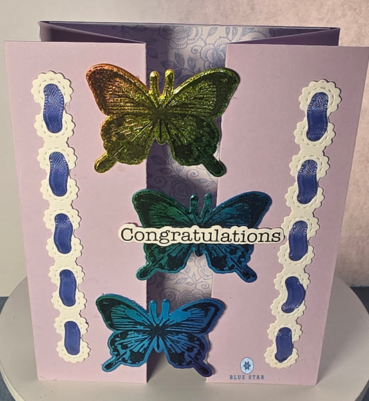 Congratulations - Butterflies