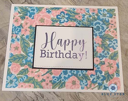 Birthday Wishes - Happy Birthday - Floral background