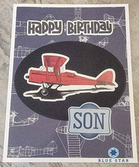 Happy Birthday - Airplane - Son