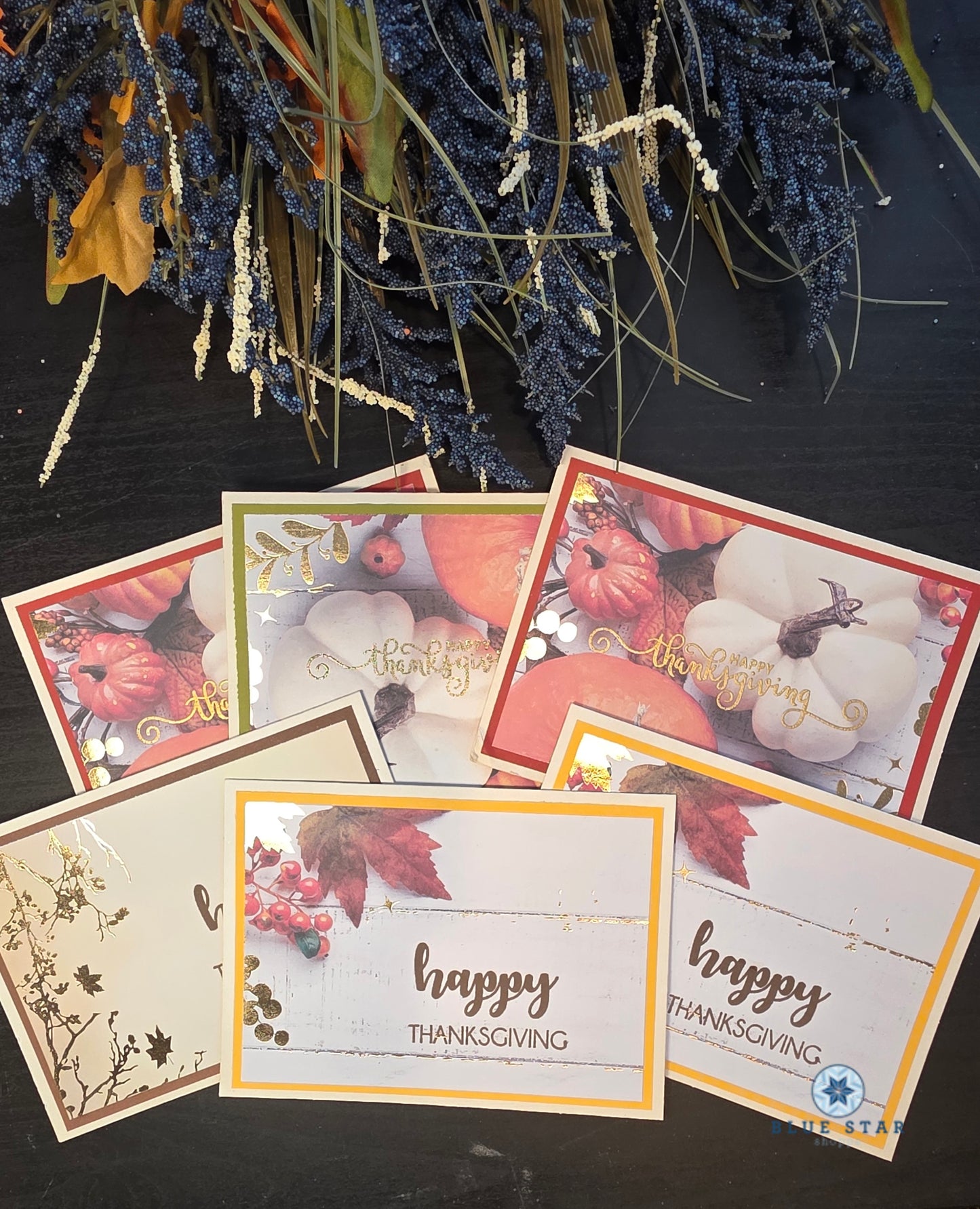 Happy Thanksgiving - Set/6 cards