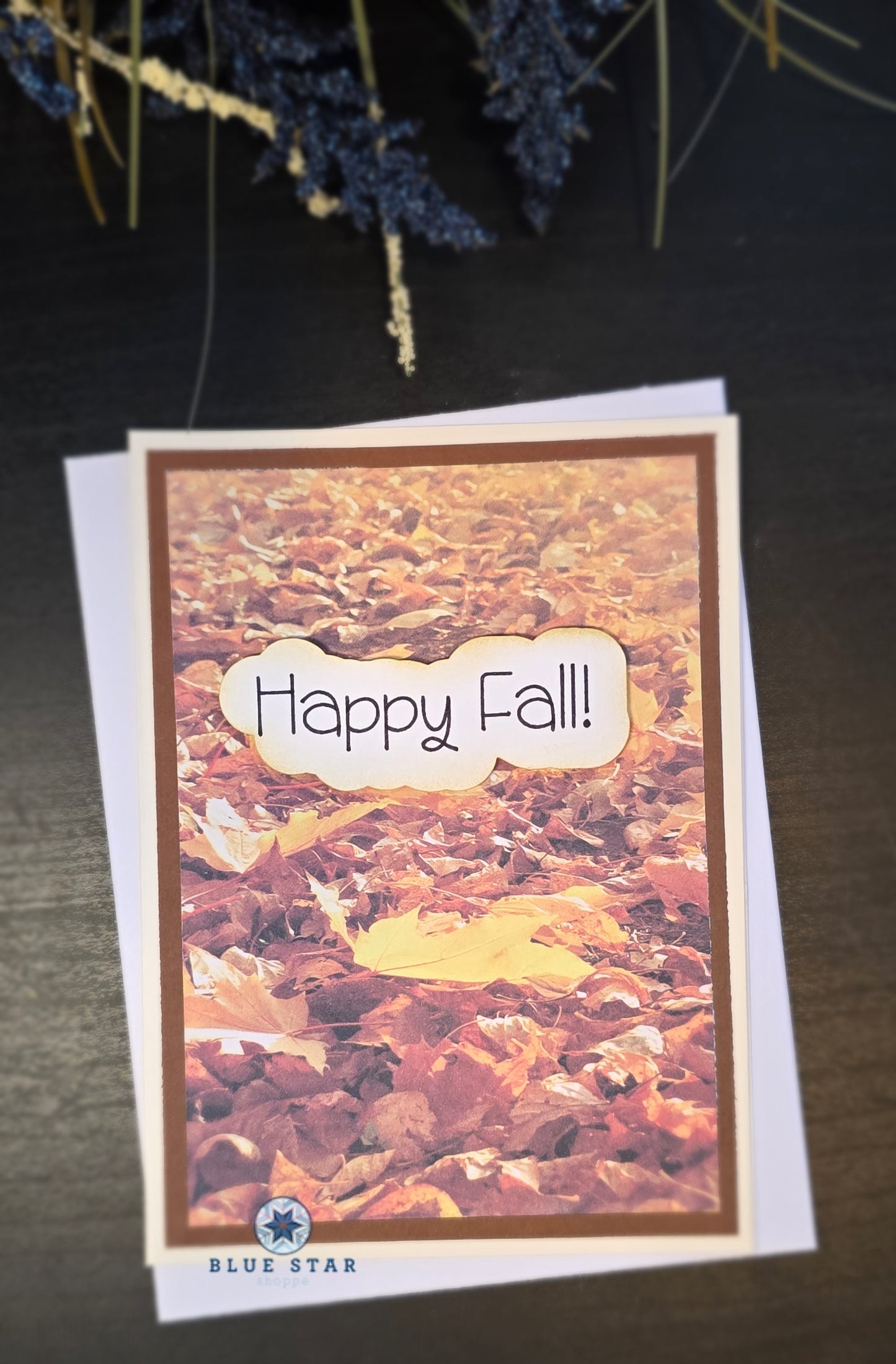 Happy Fall - Clean and Simple