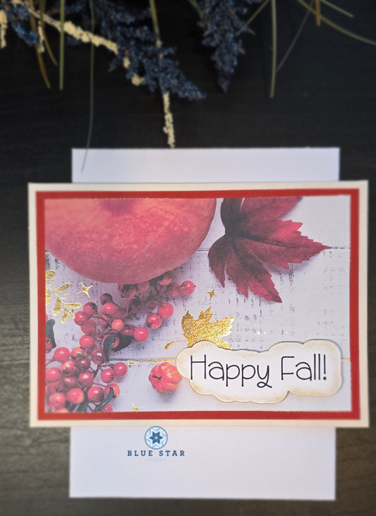 Happy Fall - Clean and Simple