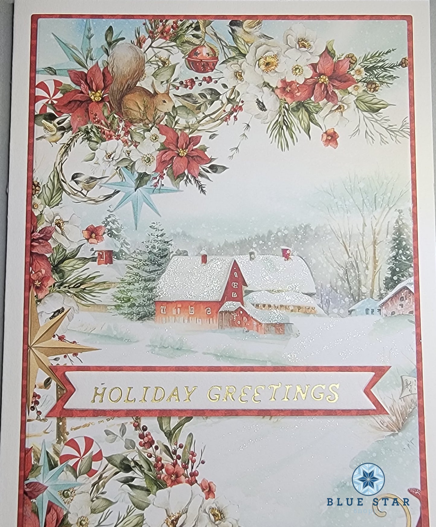 Holiday Greetings Farmhouse