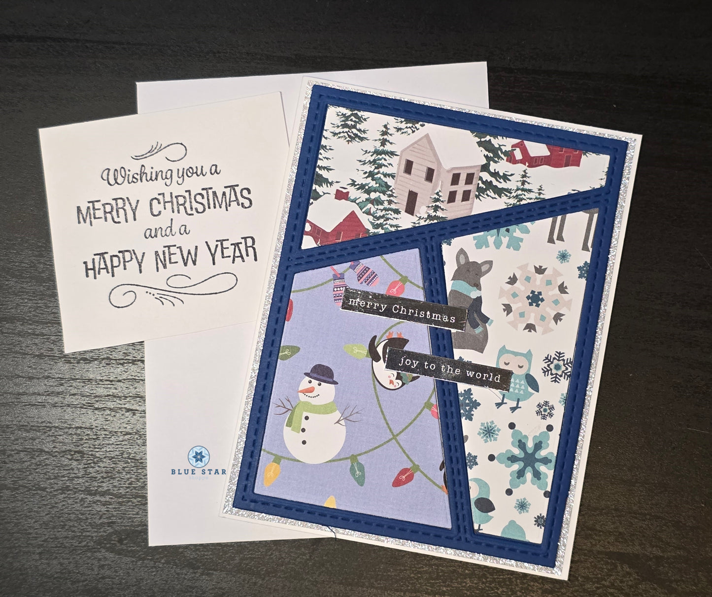 Christmas cards featuring a snowman 