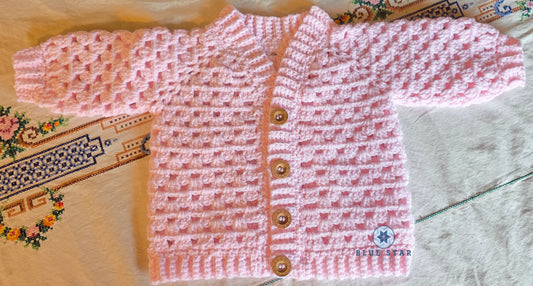 Pink Baby Sweater (3-6 months)