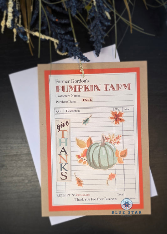 Give Thanks - Pumpkin Farm