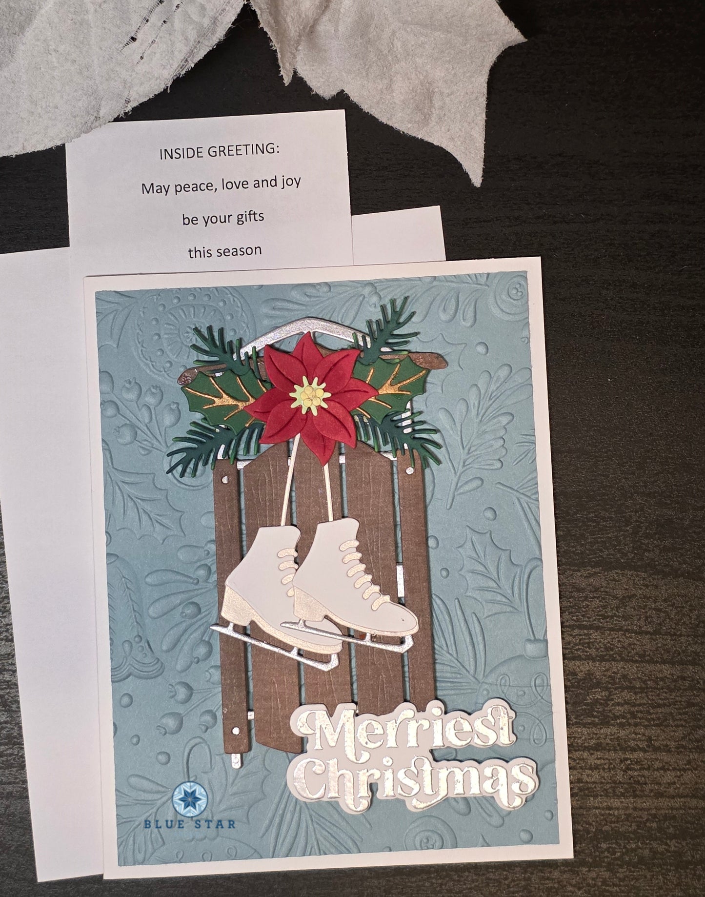 Sled with Ice Skates - Two Options