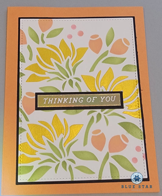 Thinking of You - yellow floral