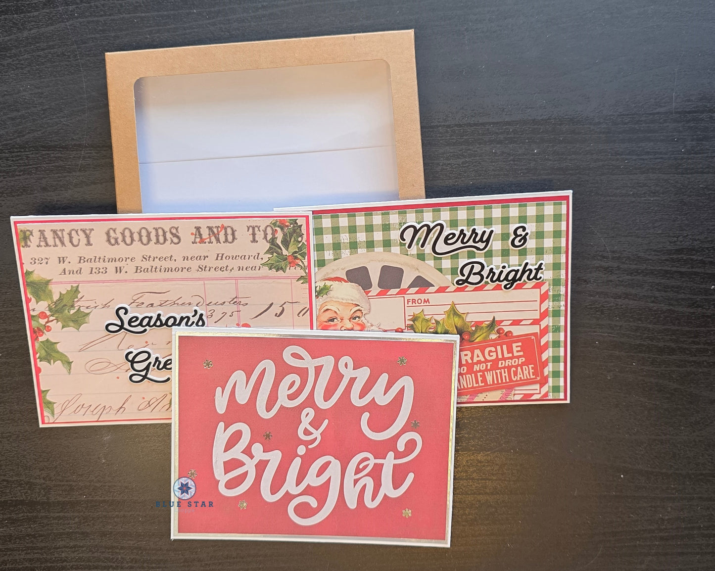 Winter/Christmas Holiday Card Assortment - Box of 6