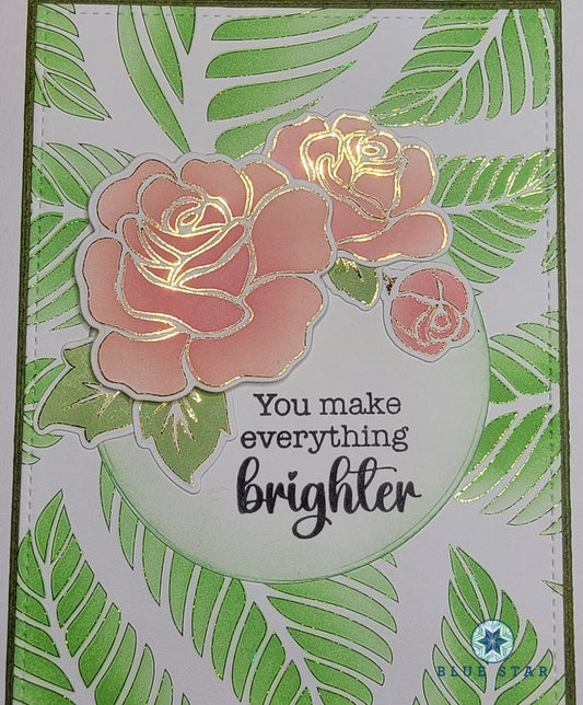 You make everything brighter - pink floral