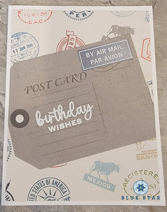 Birthday Wishes - Air Mail