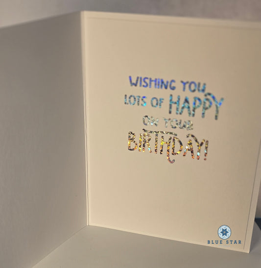 Happy happy happy birthday - make a wish!