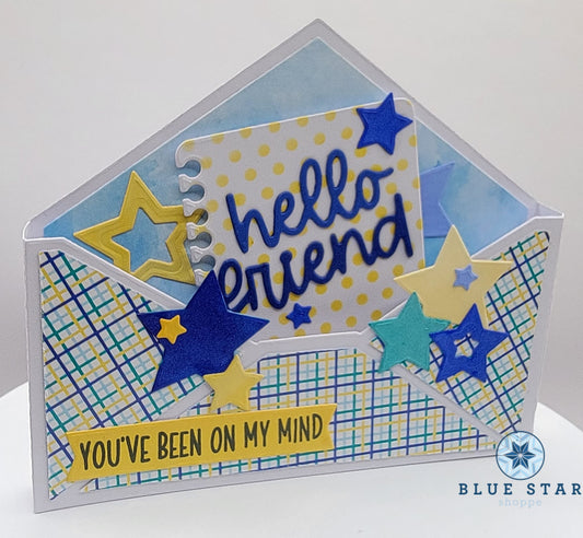 Hello Friend Envelope Card