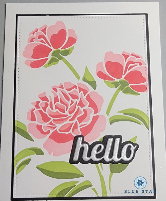 Hello - pink carnations