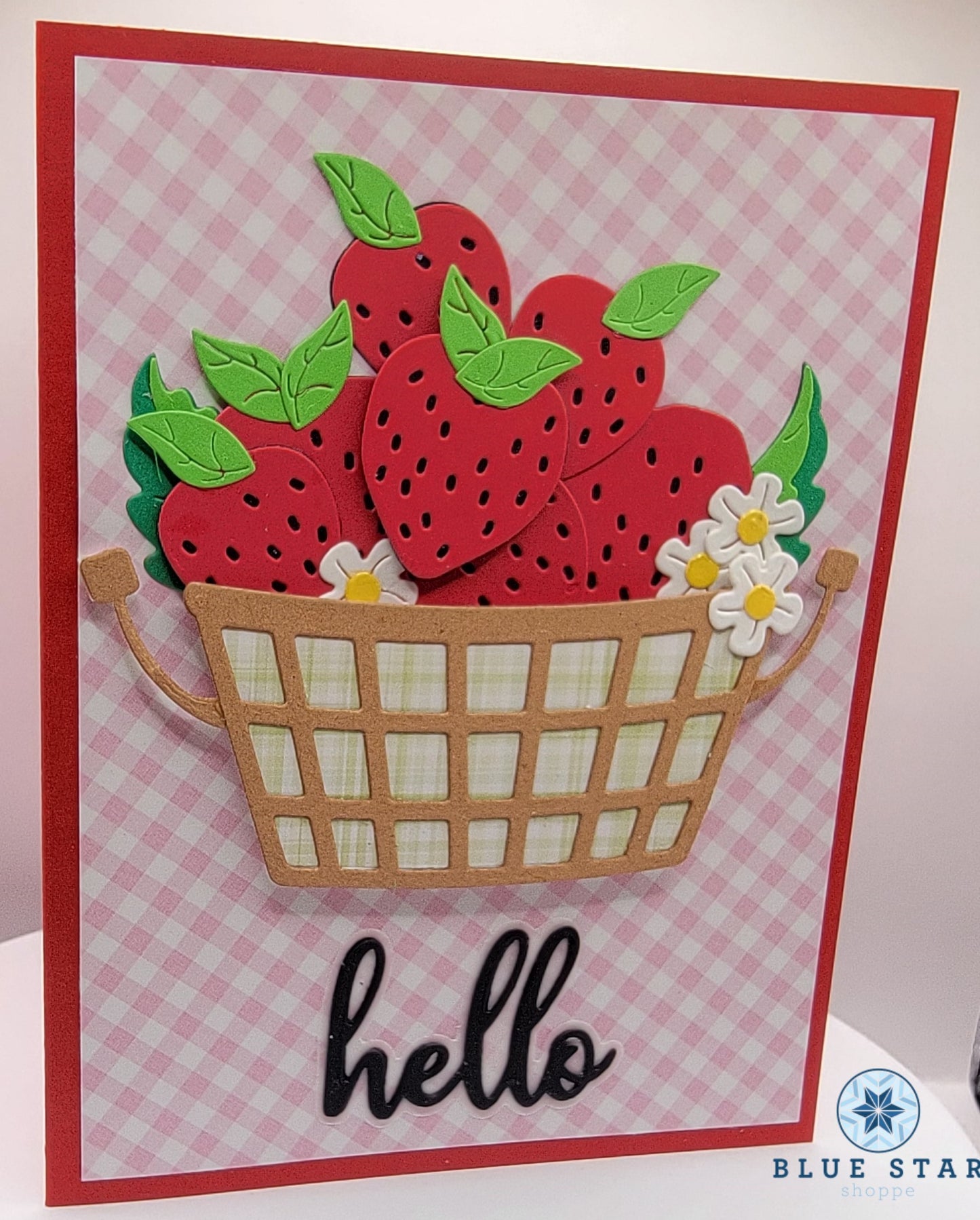 Hello Strawberry Basket