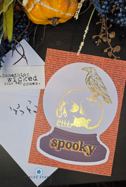 spooky (Halloween card)